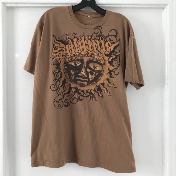 brown vintage t shirt